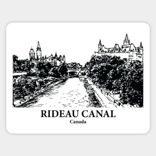 Rideau Canal - Canada Sticker